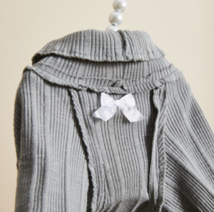 Louisdog Smart Grey Knit All-in-One